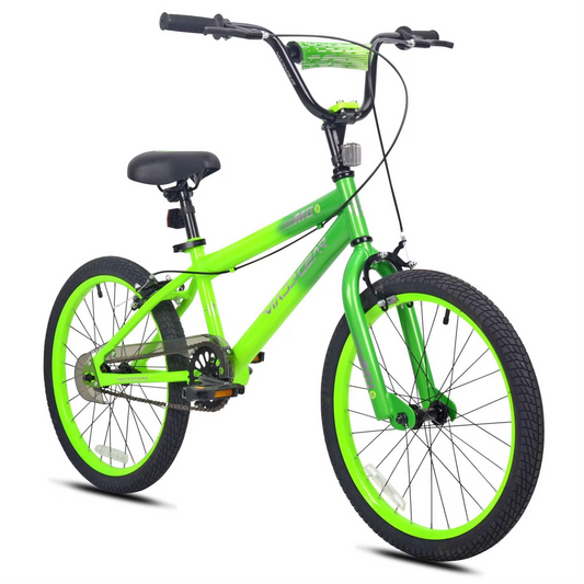 Madd Gear 20" Boys BMX Bike- Green - Ages 5 to 9