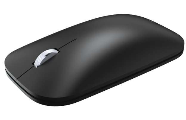 Incase Designed by Microsoft Modern Mobile Bluetooth BlueTrack Mouse- Black / Platinum
