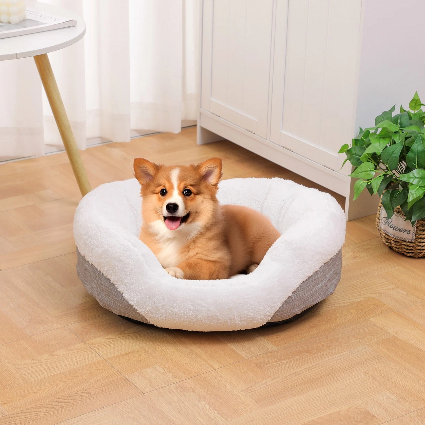 Orthopedic Dog Bed Anti-Slip Bottom Cat Puppy Mat Soft Sofa with