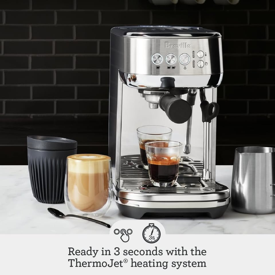 · Breville The Bambino – Espresso Machine w/ Auto Milk Frother