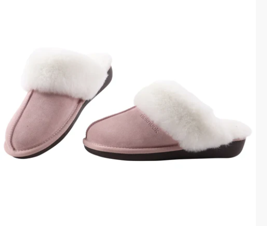 Nuknuuk Ladies Shearling Slippers – Pink