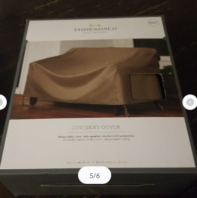 Threshold Patio Furniture Covers – Club Chair & Love Seat