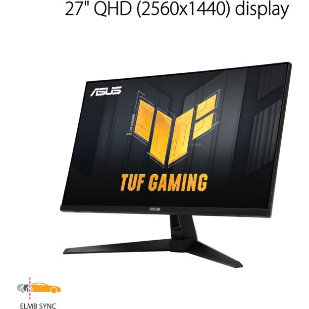 ASUS TUF VG27AQ3AZ – 27" QHD 180Hz Fast IPS Gaming Monitor