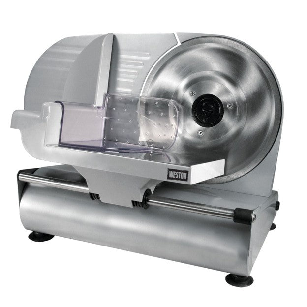 Weston 9" Electric Meat Slicer, 200 watts, Stainless Steel Blade,