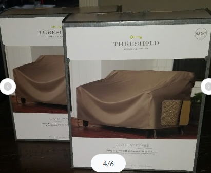 Threshold Patio Furniture Covers – Club Chair & Love Seat