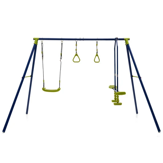 🏞️🎉 3‑in‑1 Outdoor Swing Set for Kids (Ages 3–10) – BRAND NEW!