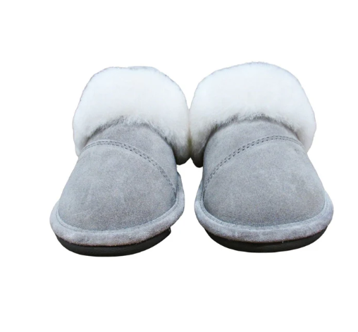 Nuknuuk Women’s Shearling Slippers – Grey