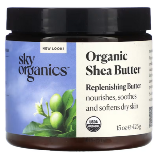 Sky Organics, Organic Shea Butter, 15 oz (425 g)