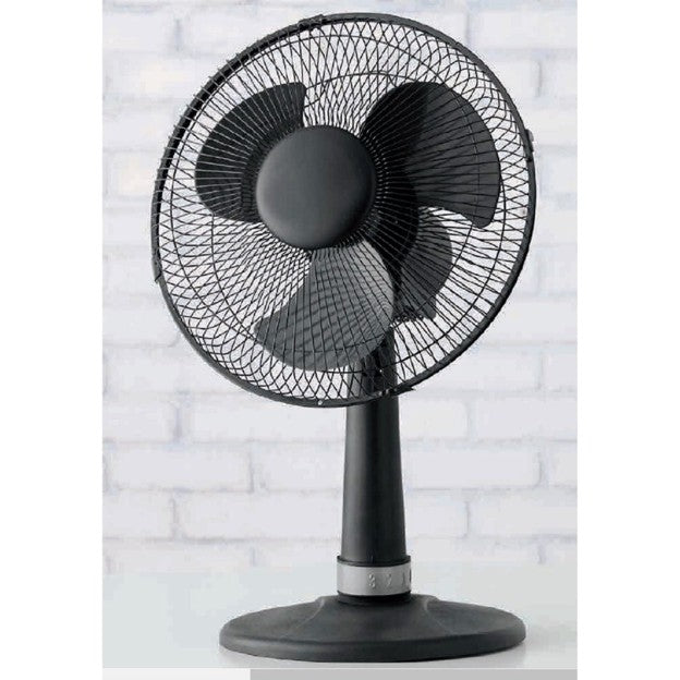 MAINSTAYS 12" Table Fan – Black