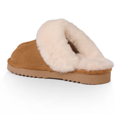 Nuknuuk Women’s Shearling Slippers – Brown