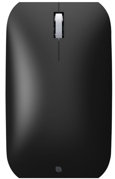 Incase Designed by Microsoft Modern Mobile Bluetooth BlueTrack Mouse- Black / Platinum