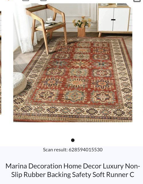 Marina Decoration Non‑Slip Woven Area Rugs