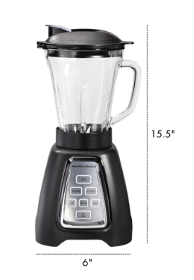 Hamilton Beach MultiBlend Blender – Glass Jar