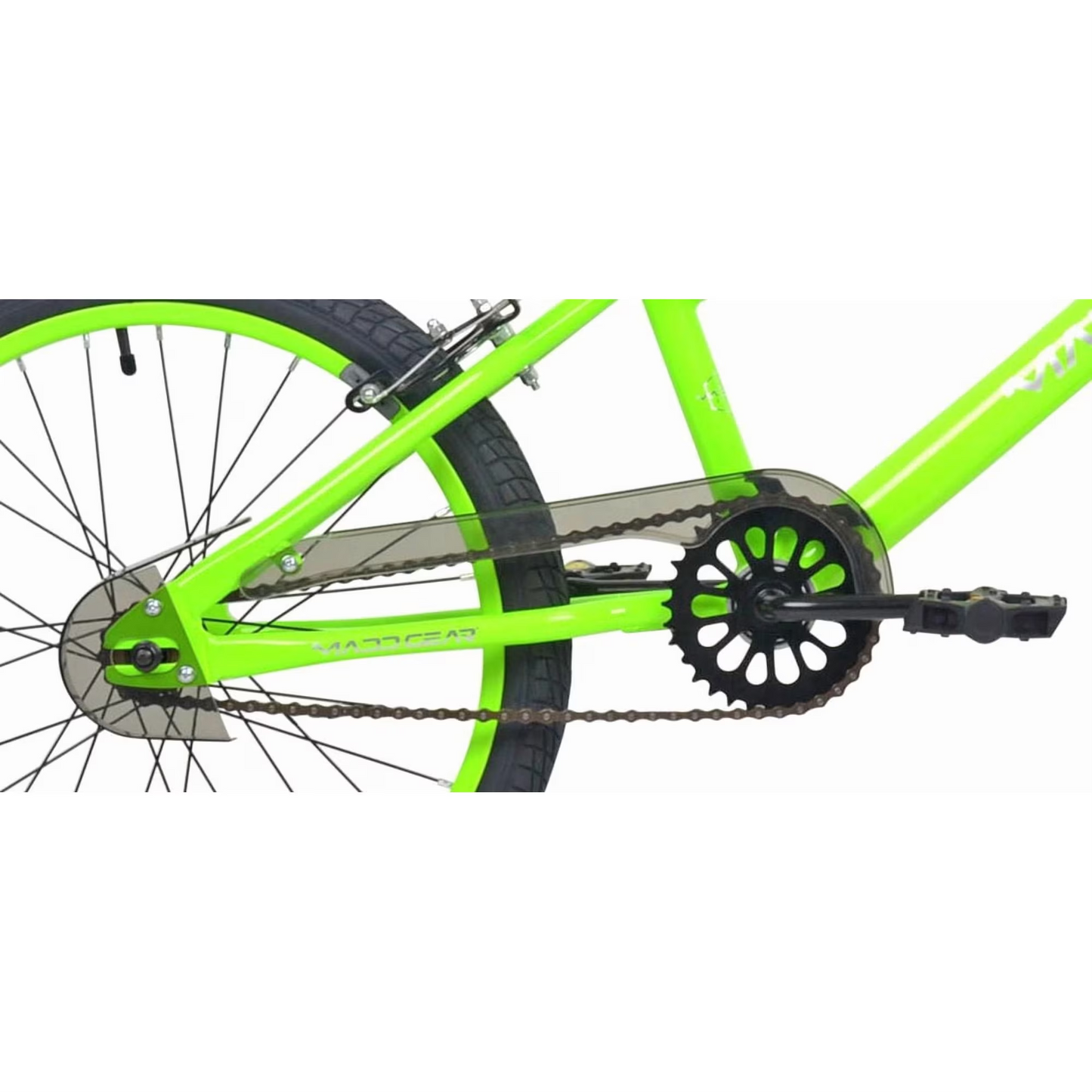 Madd Gear 20" Boys BMX Bike- Green - Ages 5 to 9