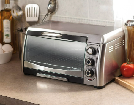 NEW Hamilton Beach 31333 Stainless Steel Convection Toaster Oven