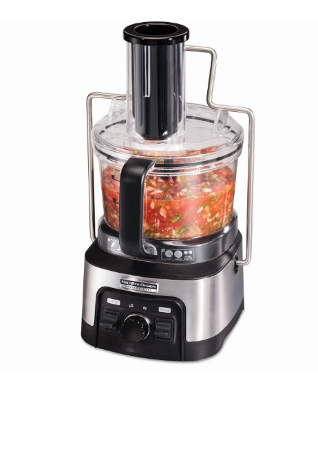 Hamilton Beach Professional Spiralizing Stack & Snap™ Food Processor – 12 Cup, 450W