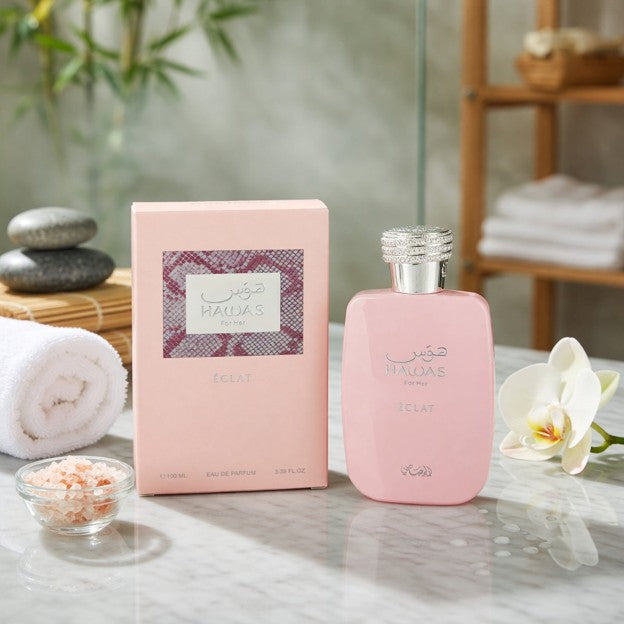 Hawas Collection – Eclat by Rasasi for Women (3.38 oz EDP)