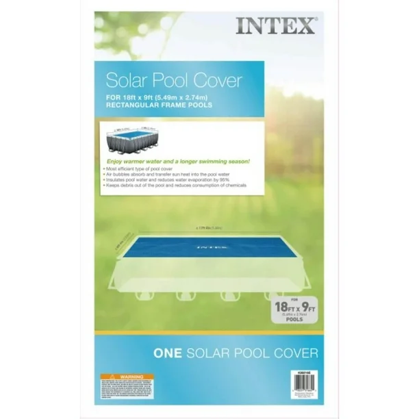 Intex 18Ft X 9Ft Solar Pool Cover