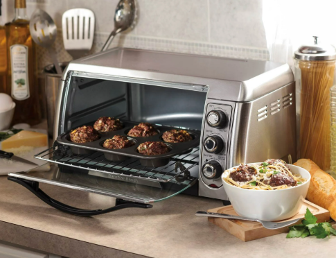 NEW Hamilton Beach 31333 Stainless Steel Convection Toaster Oven