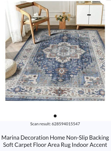 Marina Decoration Non‑Slip Woven Area Rugs