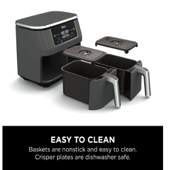 Ninja Foodi 8‑QT 6‑in‑1 Air Fryer with DualZone Technology