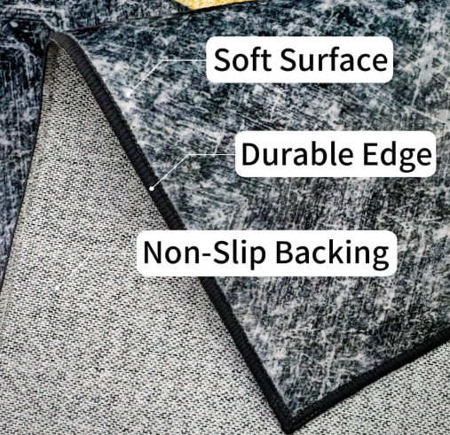 Marina Decoration Luxury Non‑Slip Area Rug – 5 x 7 ft
