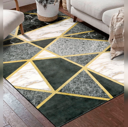 Marina Decoration Luxury Non‑Slip Area Rug – 5 x 7 ft