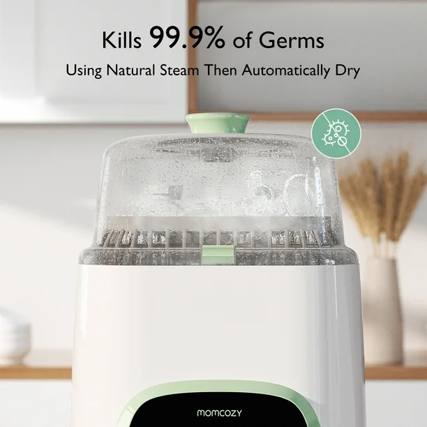 Momcozy KleanPal Pro Baby Bottle Washer, Sterilizer & Dryer Comb