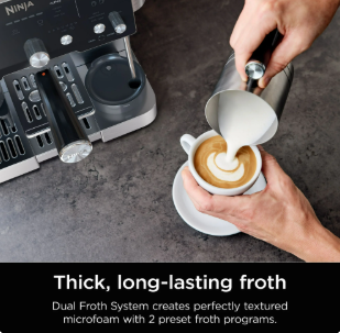 Ninja Luxe™ Café Essential Series 2-in-1 Espresso and Coffee Machine,