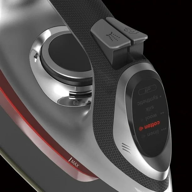 CHI Electronic Clothing Iron with Retractable Cord 13102C, 1700 WATTS