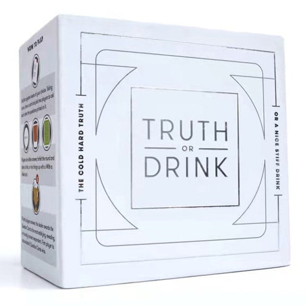 Truth or Drink English Board Games Truth or Drinking Card Games Friends Party Game Card Do or Smoke