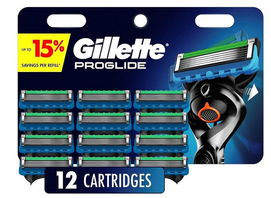 Gillette ProGlide Men's Razor Blade 12 Refills
