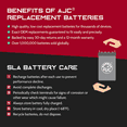 AJC 12V 5Ah Sealed Lead Acid Battery (AGM – VRLA Type) 🔧