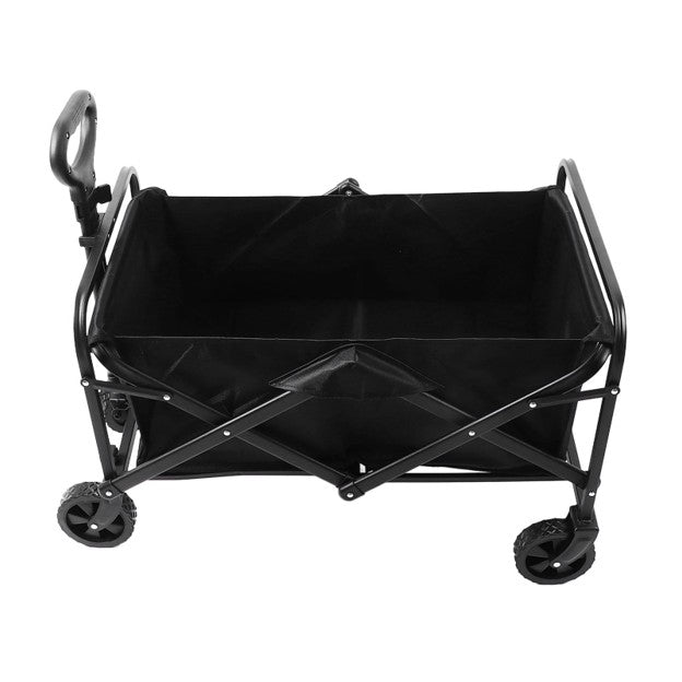 Utility Grocery Wagon, 150L Capacity Collapsible Folding Wagon for Camping
