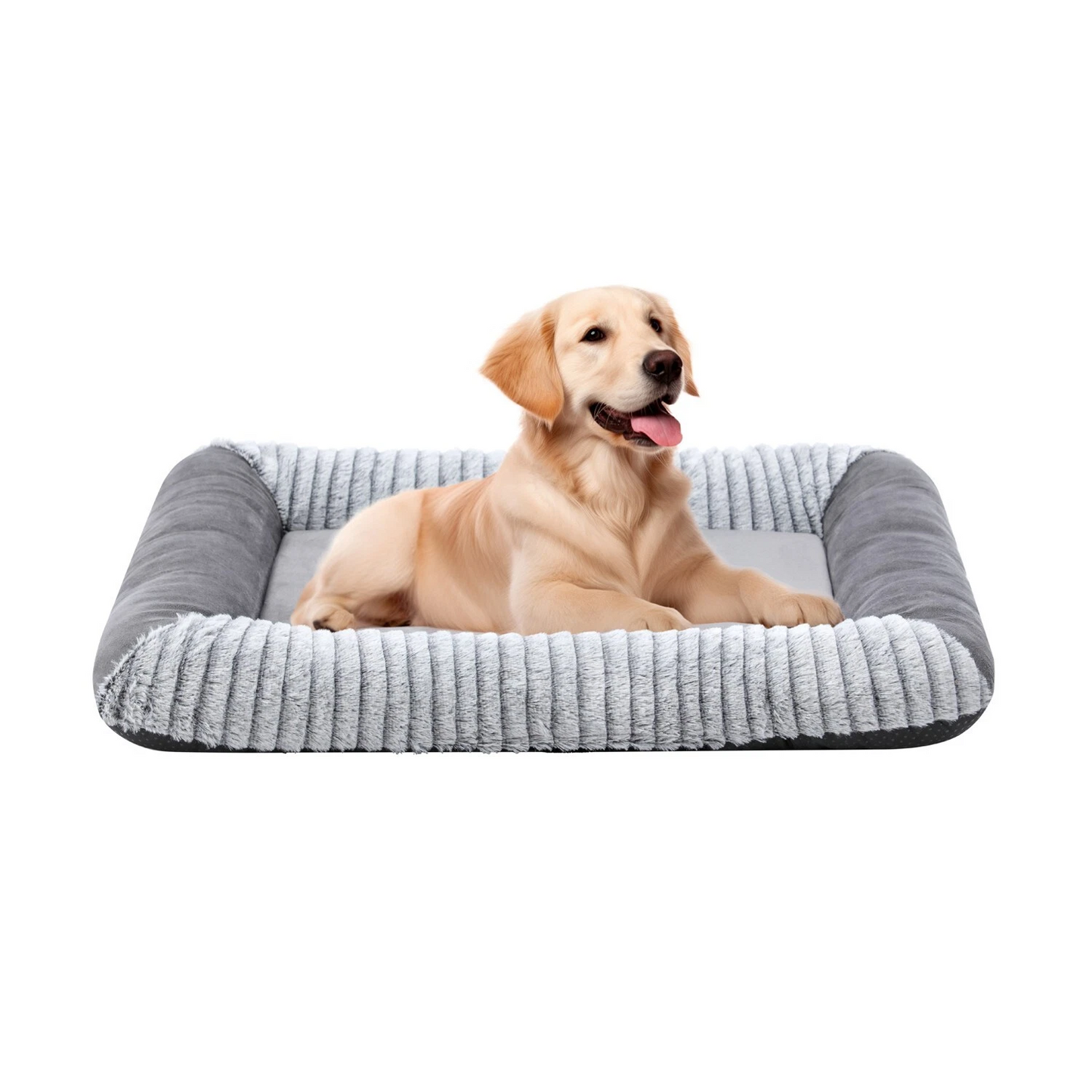 Memory Foam Orthopedic Dog Bed Anti-Slip Bottom Soft Fluffy Cat Puppy Mat Sofa