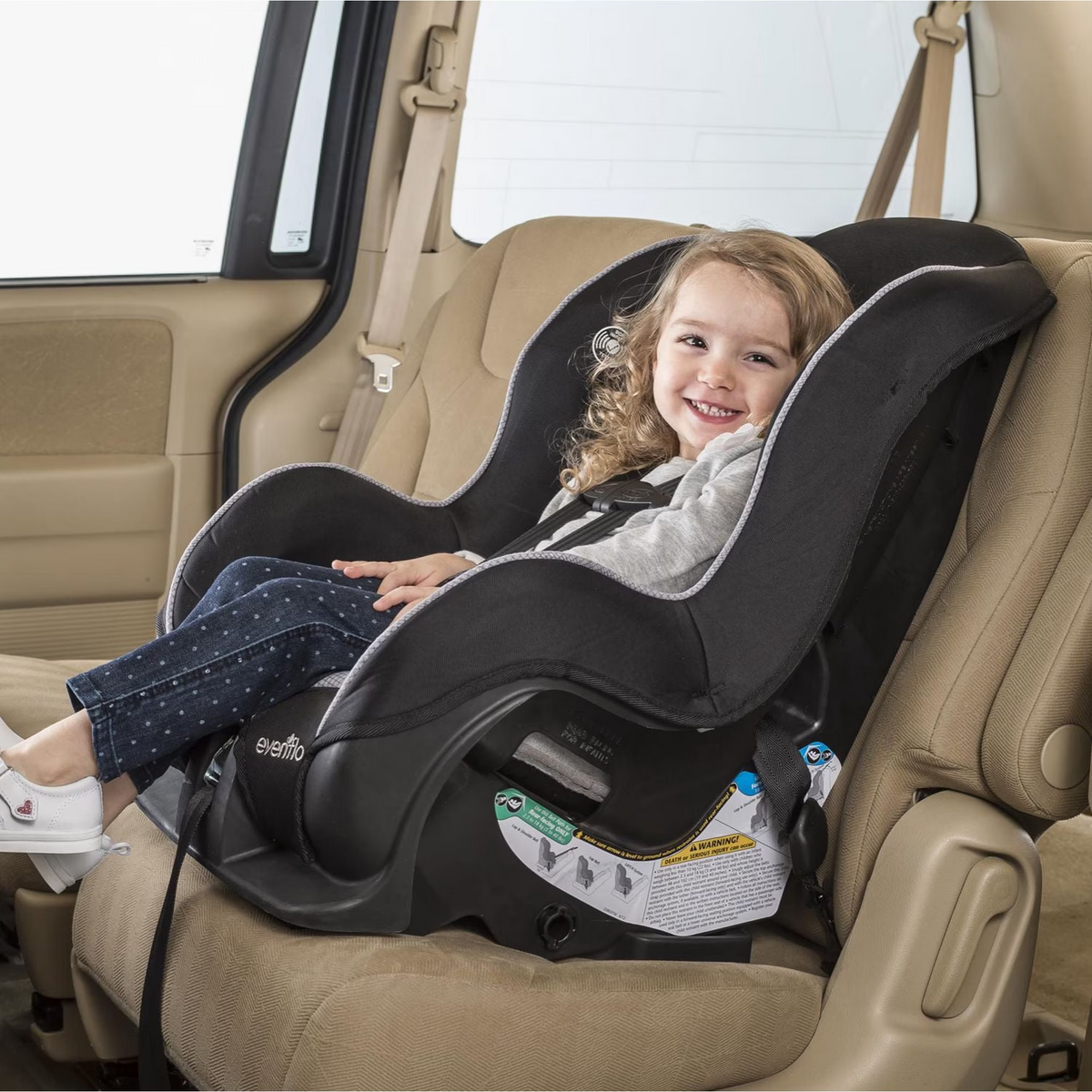 EVENFLO TRIBUTE LX CONVERTIBLE CAR SEAT