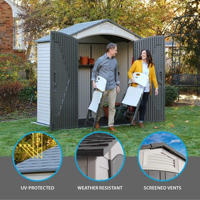 BRAND NEW IN STOCK! OUTDOOR STORAGE SHED