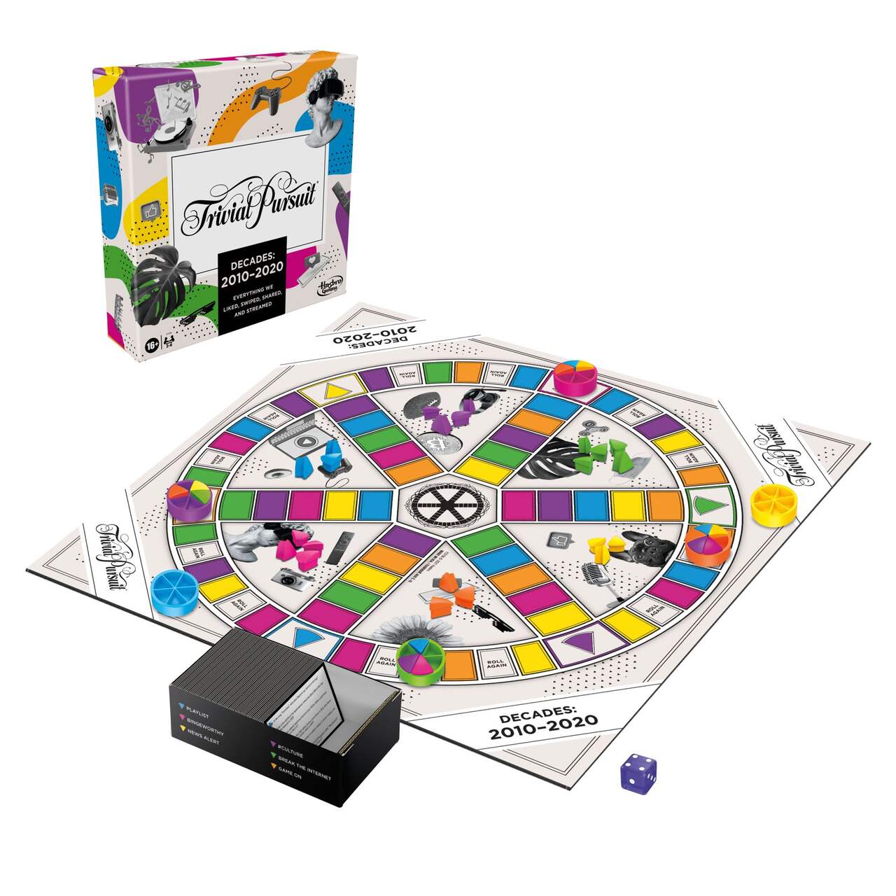 Trivial Pursuit Decades 2010–2020 Board Game